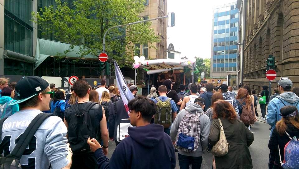 Global Marijuana March 2017 in Frankfurt