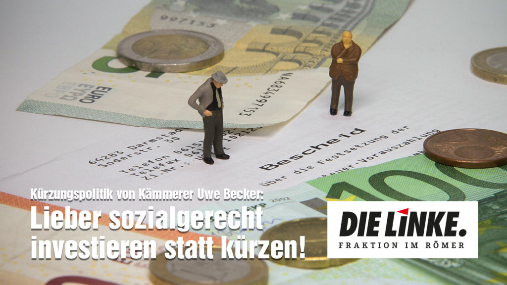 Lieber sozialgerecht investieren statt kürzen