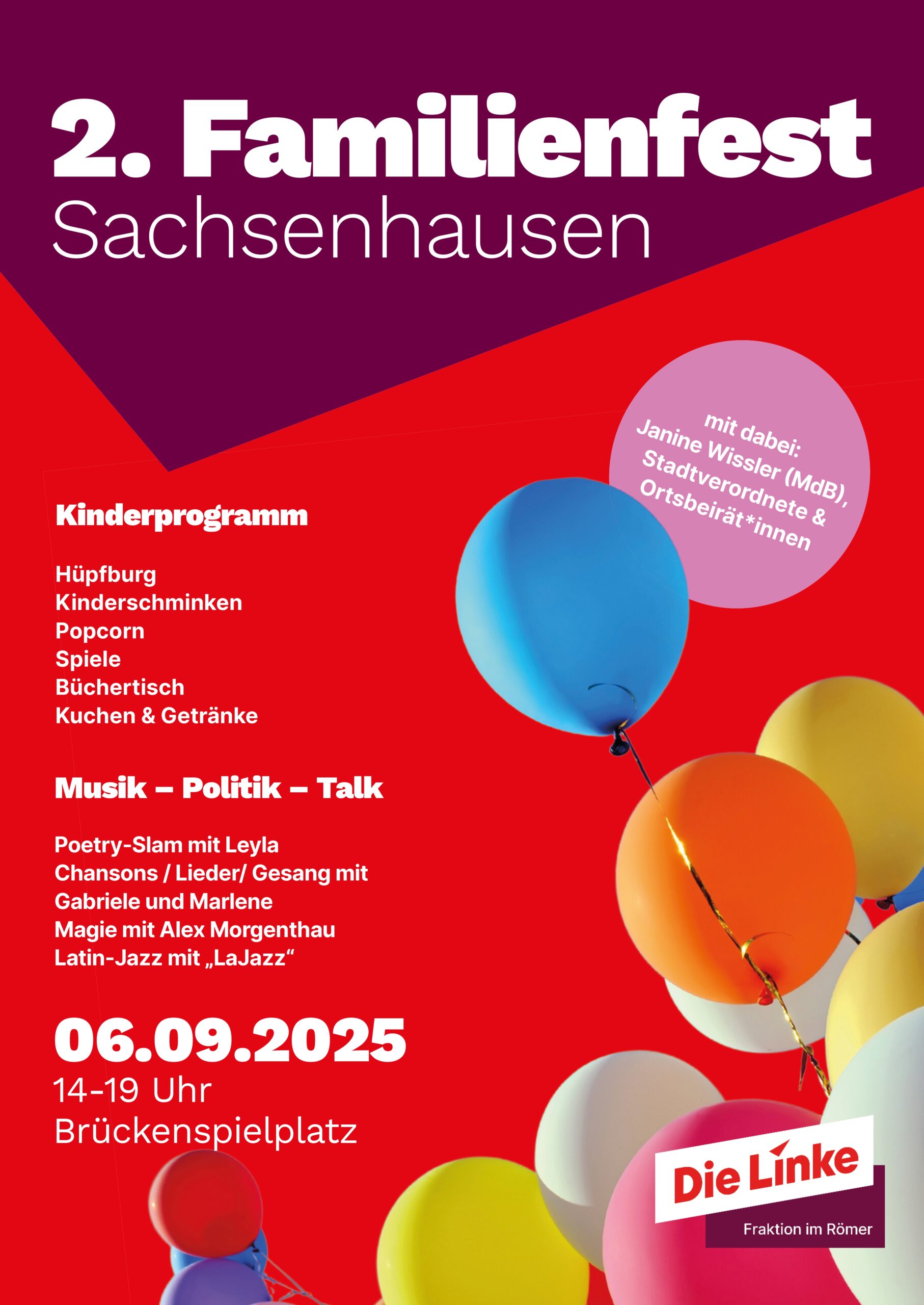 Familienfest Sachsenhausen @ Brückenspielplatz