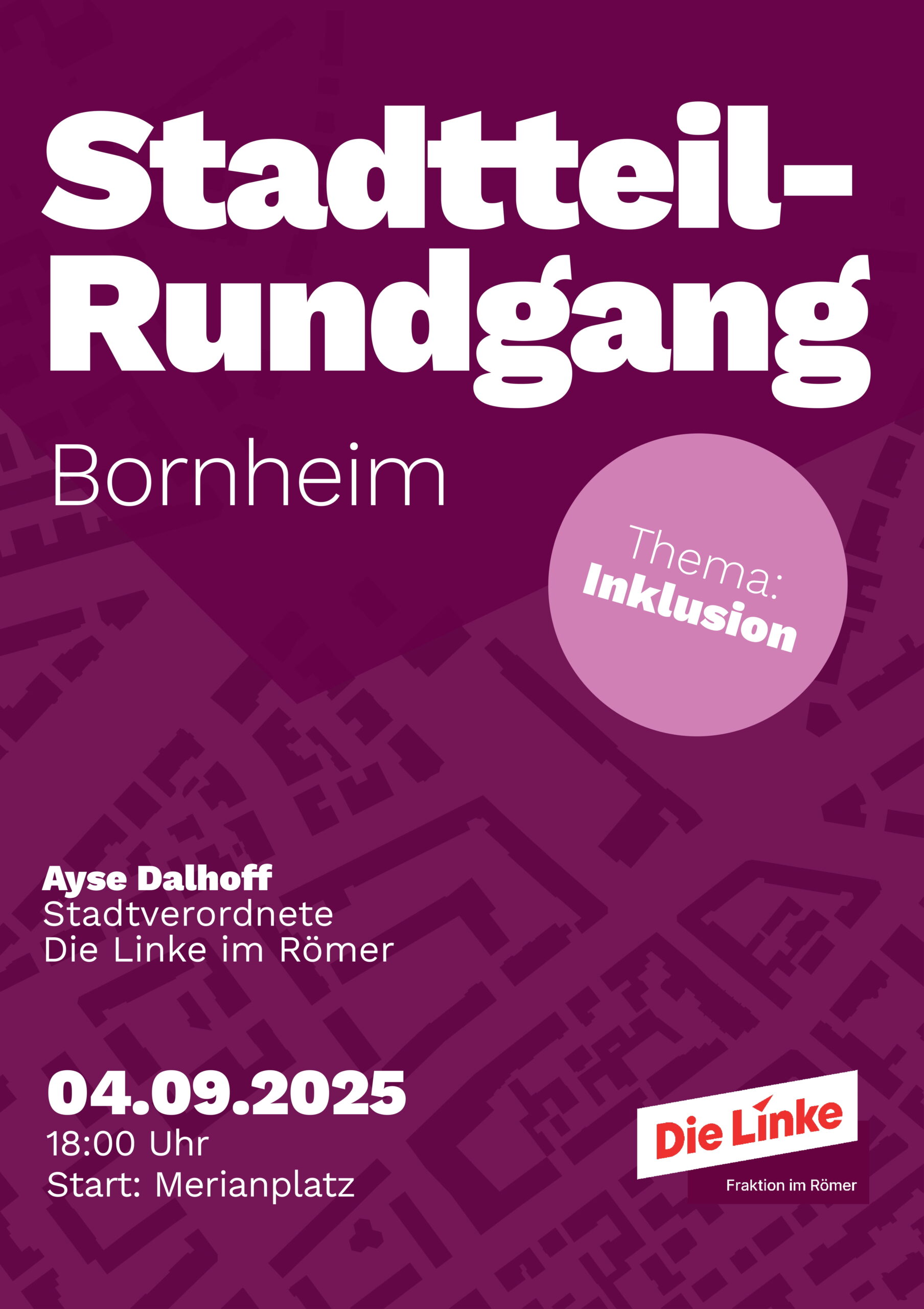 Stadtteilrundgang Bornheim @ Merianplatz