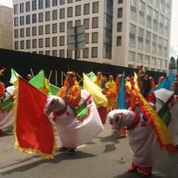 Parade der Kulturen: Bunt und vielfältig.