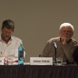 Horst Gobrecht und Pfarrer i.R. Rainer Petrak